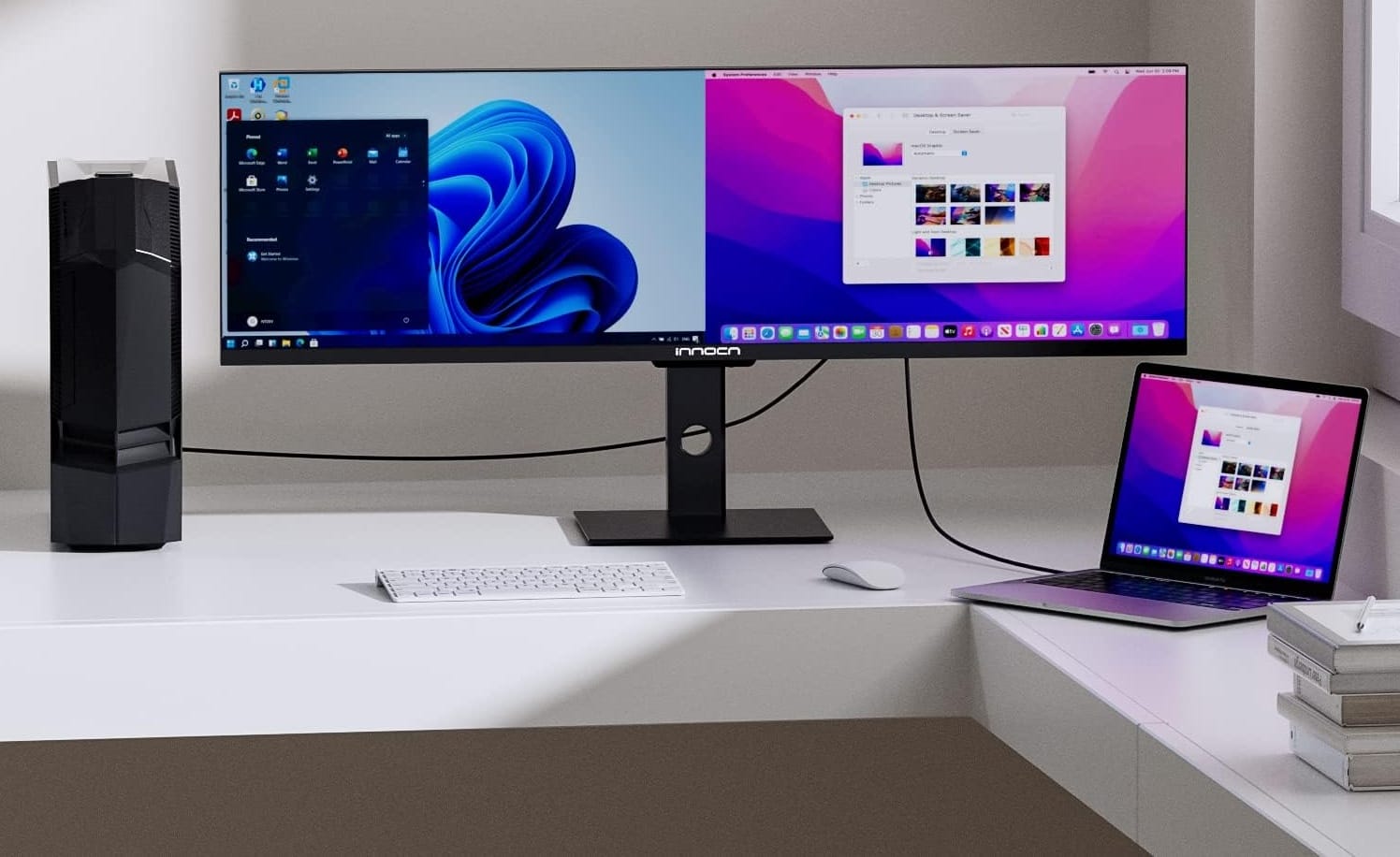 INNOCN 44C1G Review  An ultrawide productivity monitor